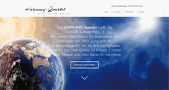 Desktop Screenshot of harmony-quartet.de